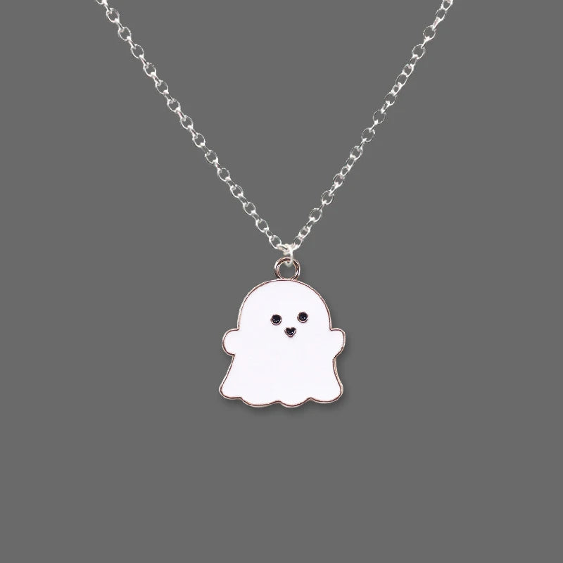 Cute Cartoon Ghost Necklaces