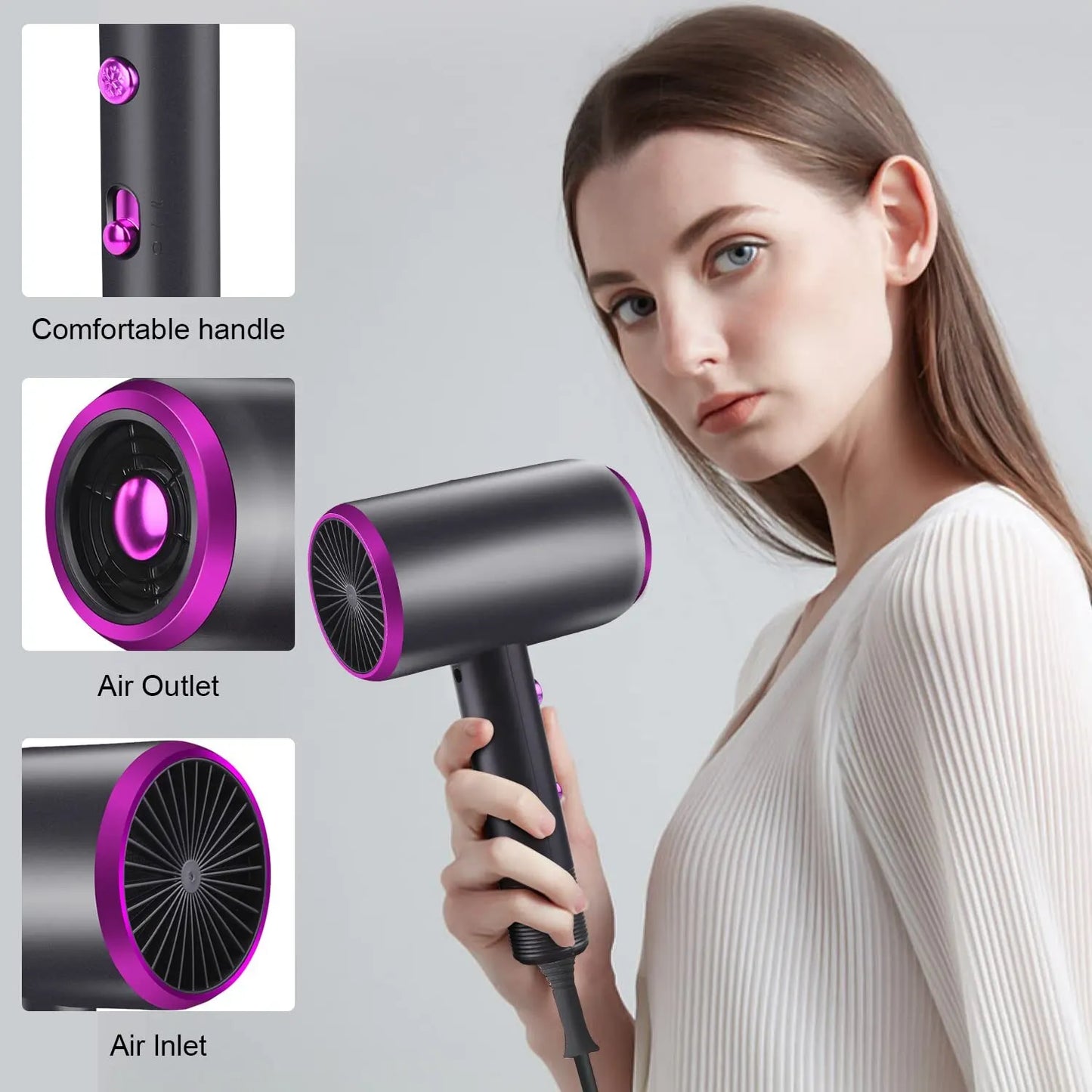 Hair Dryer with Diffuser Blow Dryer